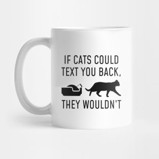 If Cats Could Text Mug